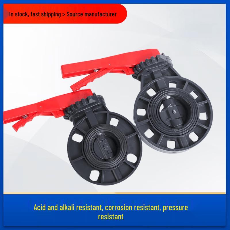 UPVC Wafer Butterfly Valve