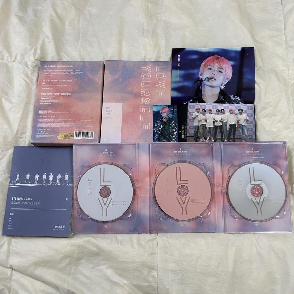 [USED] BTS LoveYourself LYS DVD Taehyung V