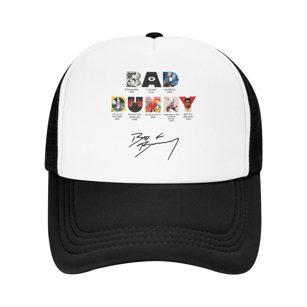 All Albums & Tours Cover Casual Sun Hats For Unisex-Teens Summer Bads Bunnys Kpop Rock Baseball Cap Trendy Sun Visor Trucker Hat