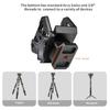 Hunting Tripod Head Clamp Wide Bipod Clamp Stand Display Cradles Holder Rifles Clamp Rest Saddles Outdoor Shoots