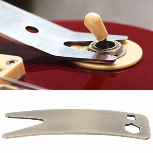 BUOQ Guitar Wrench, Portable Guitar Spanner Wrench for Guitar Repair