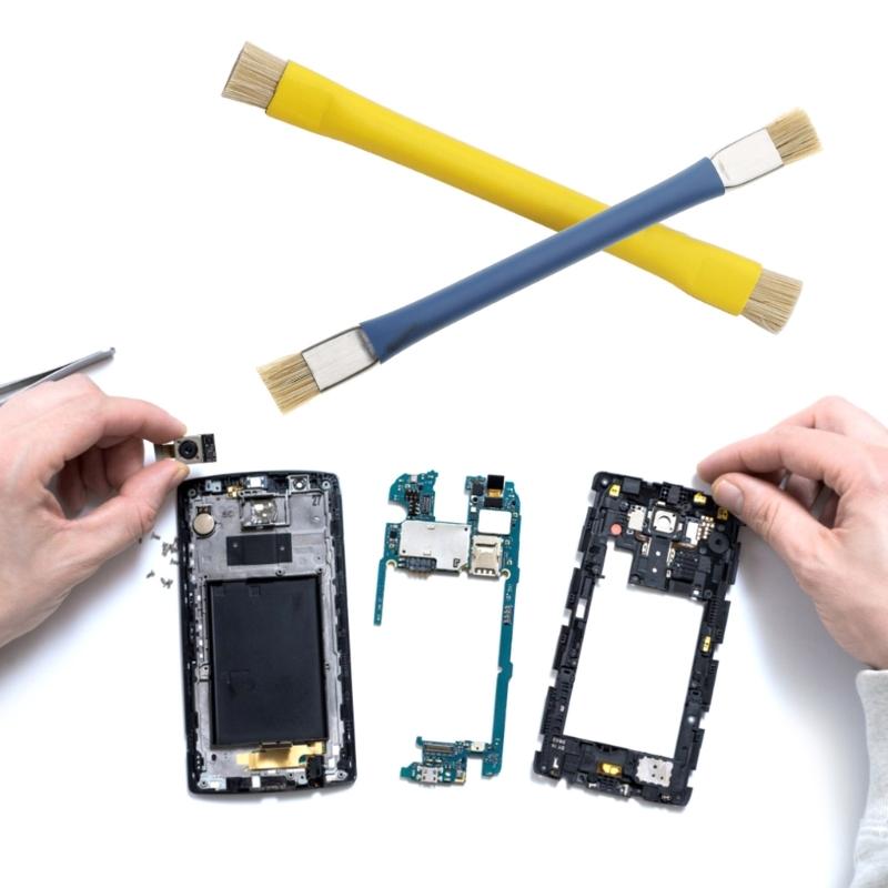Anti Static ESD Brushes Cleaning Keyboard Brush Kit Plastics Handle Lightweight Brush Used for Motherboard Mobiles Phone