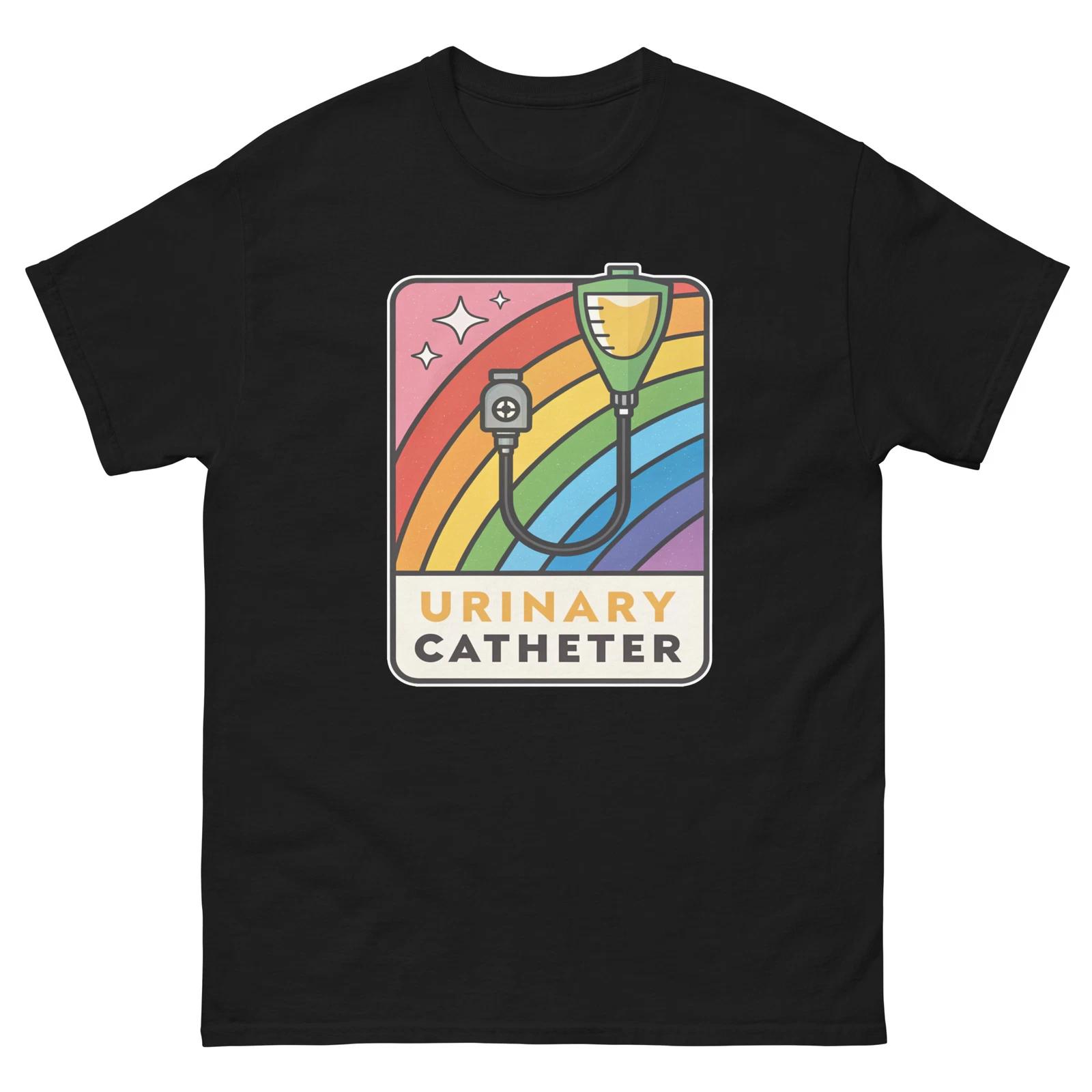 

Urinary Catheter Hospital Health Medical Safety T-Shirt S