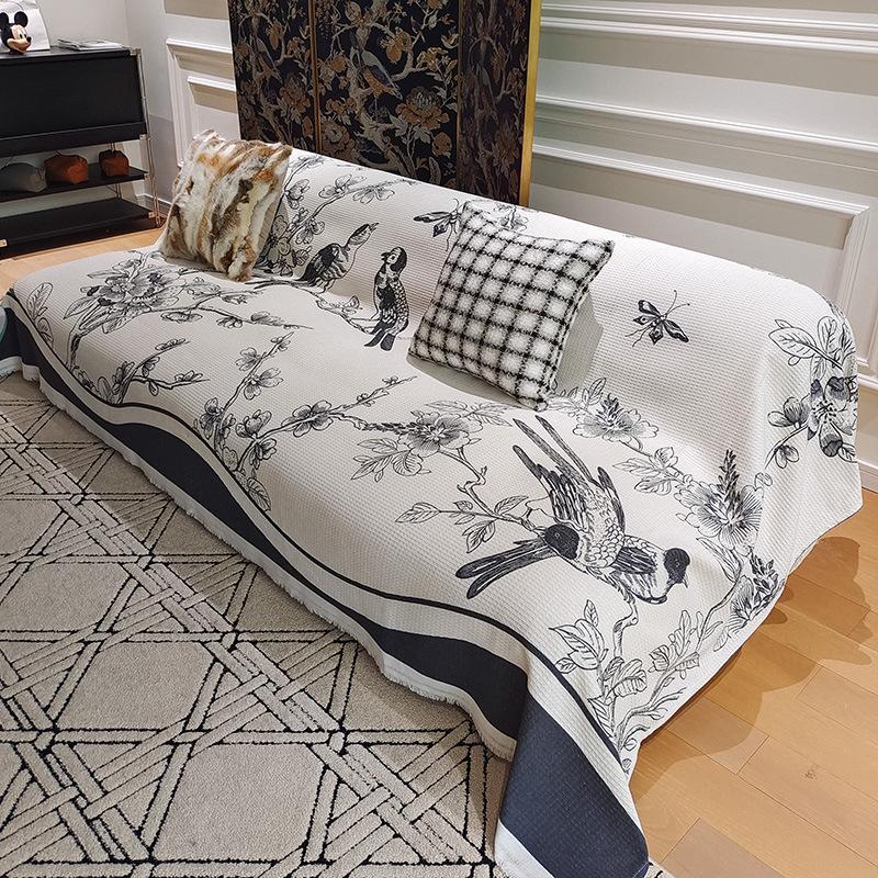 

Чехол для волос Nordic Ins Wind Sand, универсальный чехол для дивана с защитой от кошачьих царапин, тканевое одеяло, универсальный универсальный чехол для дивана «все включено» 180x230