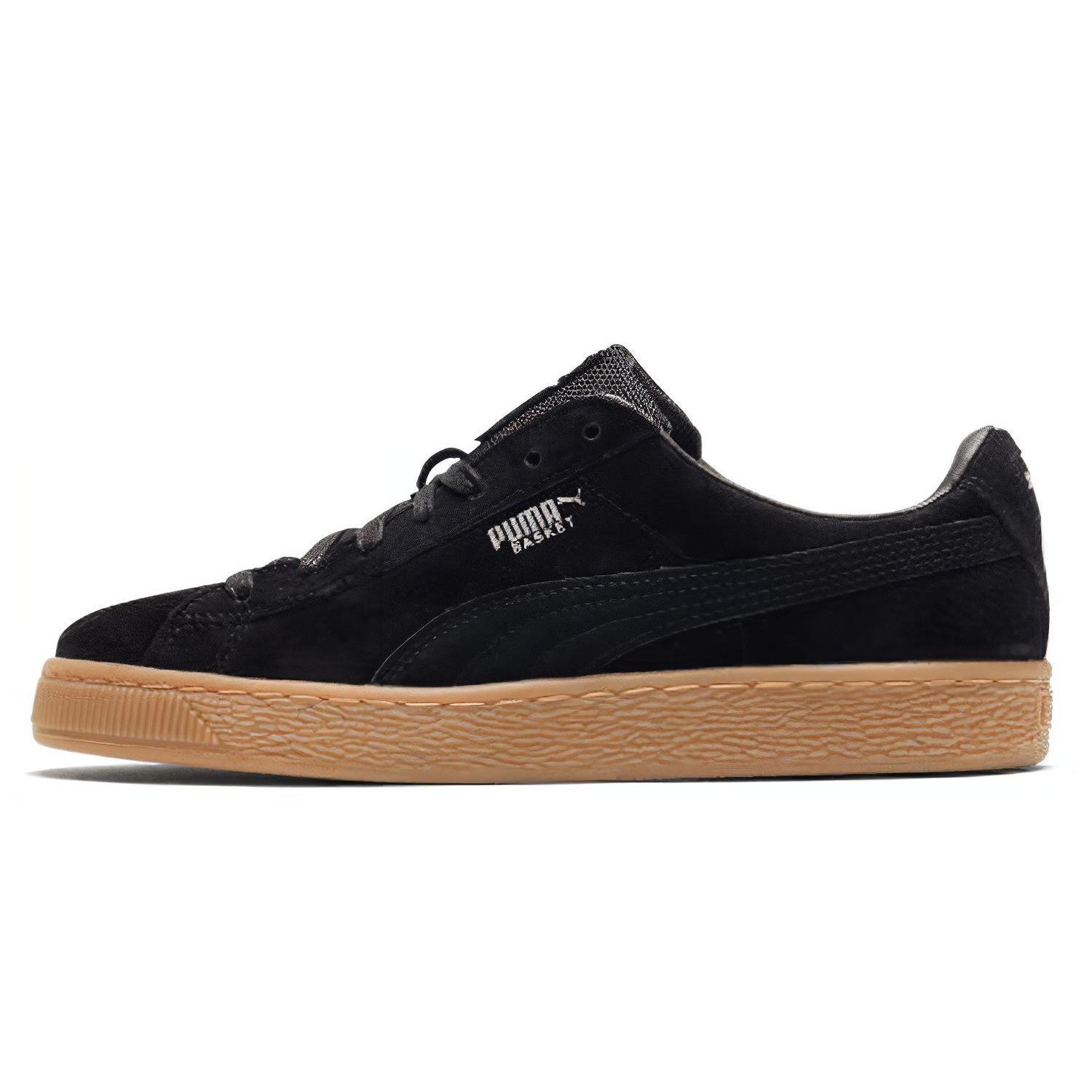 PUMA Basket Classic Weatherproof  Black Brown  Men s 363829-04 EU 36