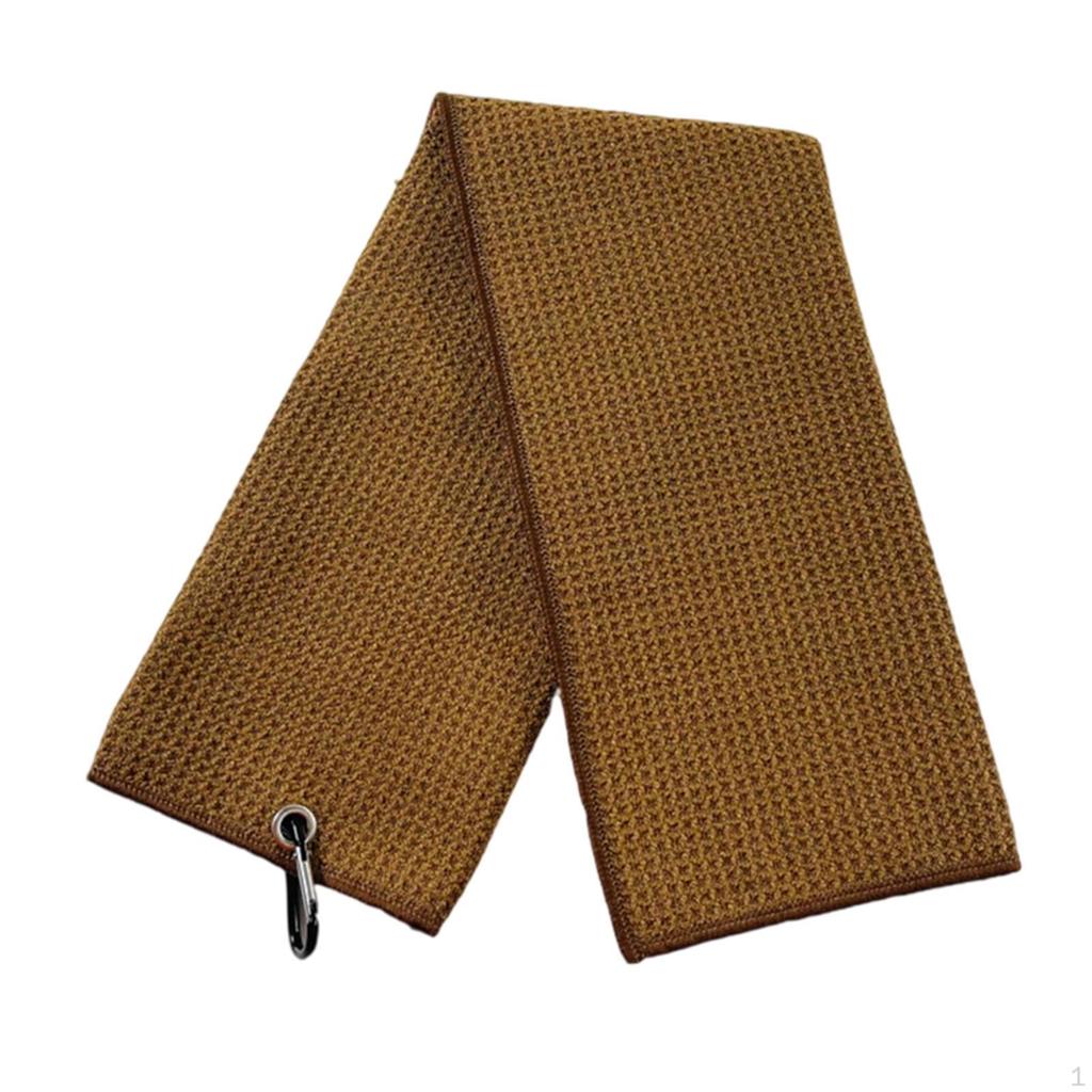 Golf Towel Ball Cleaning 12 Inx12 in Microfiber Golfing Supplies Lightweight Quick Drying