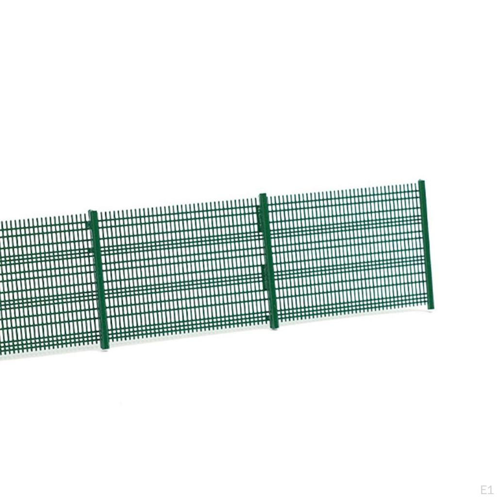 1/87 Guardrail Model, Industrial Fencing Scenery, Sand Table Miniature Modelling Panel, Garden