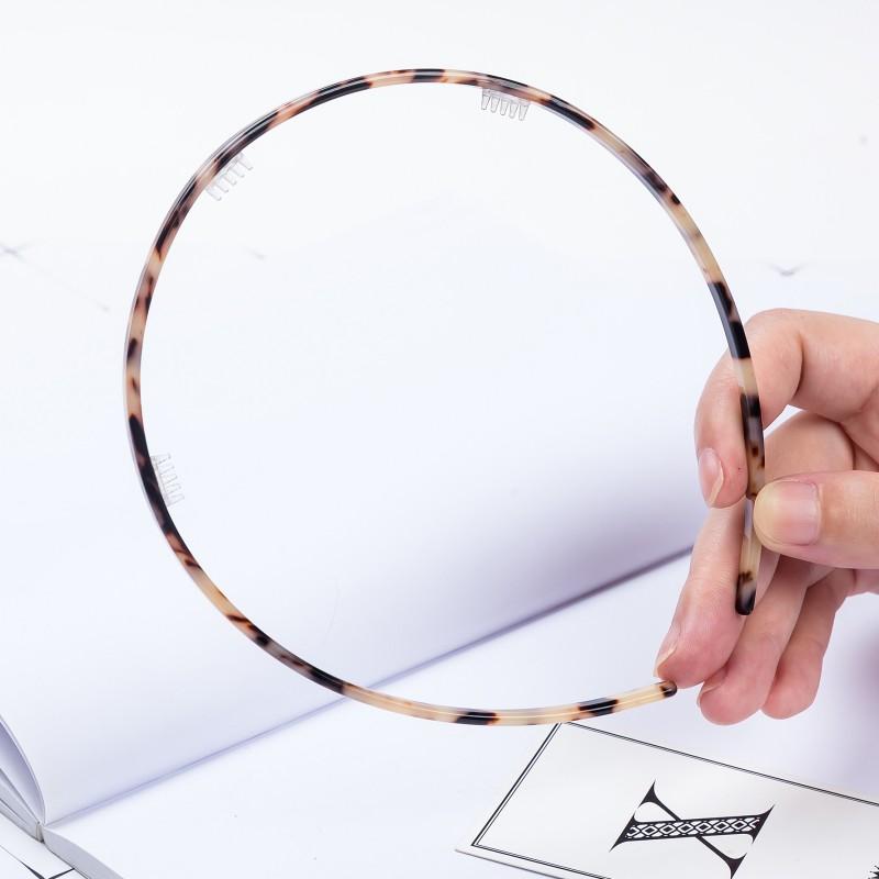 Acetate Hairbands for Girls and Women Hair Band Elegant French Style Hairhoops