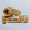 DN15DN20 Balancing Valve Spring Flow Meter, Brass Flow Readout 1-3.5 L/min 2-8 L/min Sight Glass Control Valve Brass Flow Meter