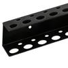 Screwdriver Holder Heavy Duty Wall Mount Storage Rack Organizer for Workshop Shed Garage Home Black