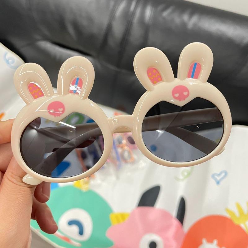 Colorful Boys and Girls Easter Rabbit Decoration Glasses Playful Stylish Cute Cartoon Rabbit Glasses Funny Shades for Summer