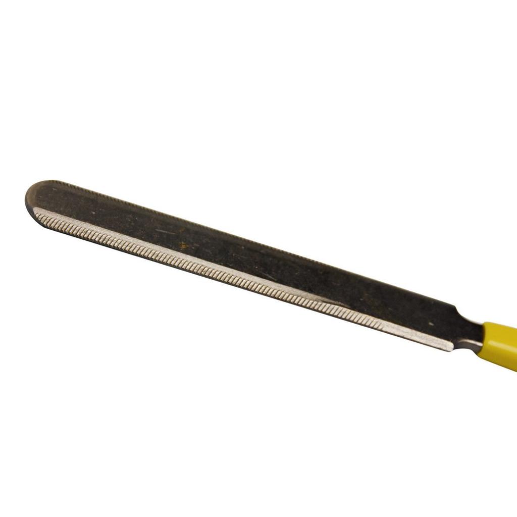 3 X Nut Files, Yellow Guitar Gauge Nut Slot File Double-Sided Nut Saddle File Luthier Guitar Tools