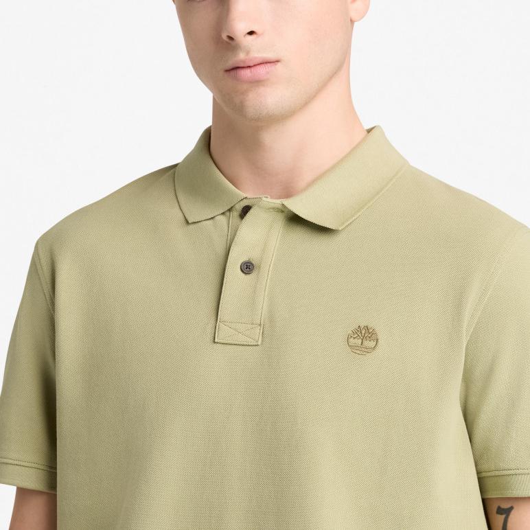 Timberland Solid Color Short Sleeve Pullover Comfortable Polo Shirt Men tops TB0A6943BQ01