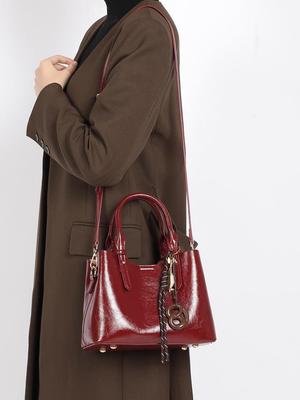 Retro Damen Schultertasche mit großem Fassungsvermögen - 2025 Herbst/Winter Modische vielseitige Pendler-Tragetasche