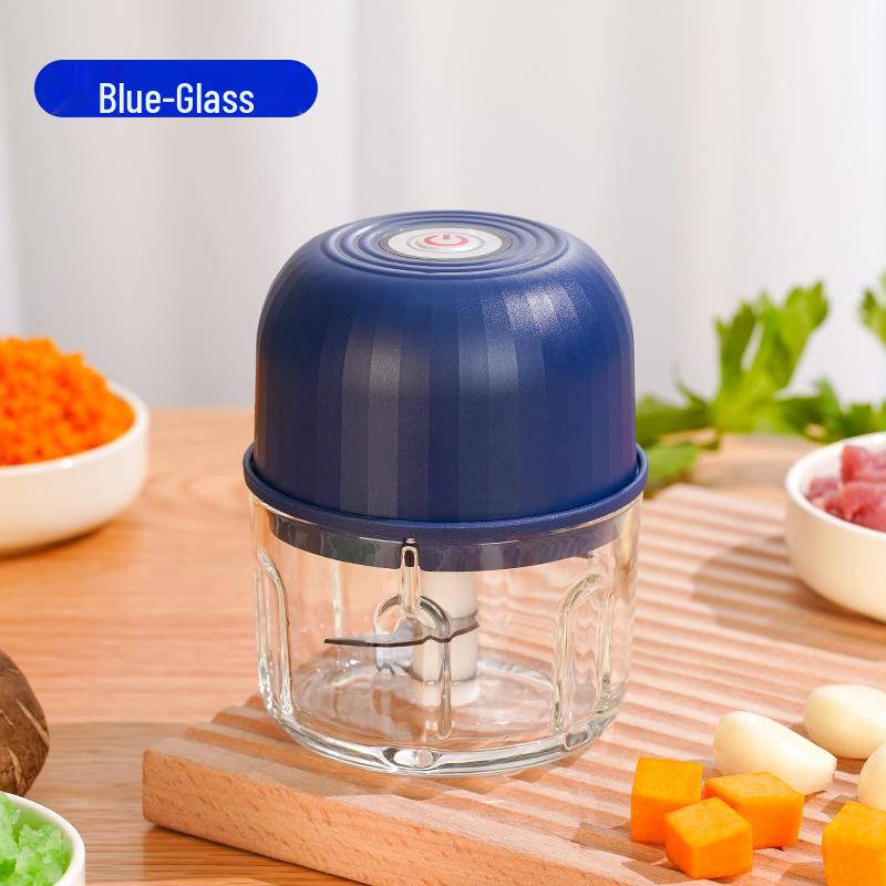 JLL7003 Rechargeable Mini Garlic & Food Processor for Scallions, Ginger, Meats, & Baby Food