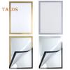 A5/A6 Magnetic Sign Holder Wall Mounted Self-Adhesive Photo Display Frame Transparent PVC Picture Document Paper Poster Artwork Painting Holder