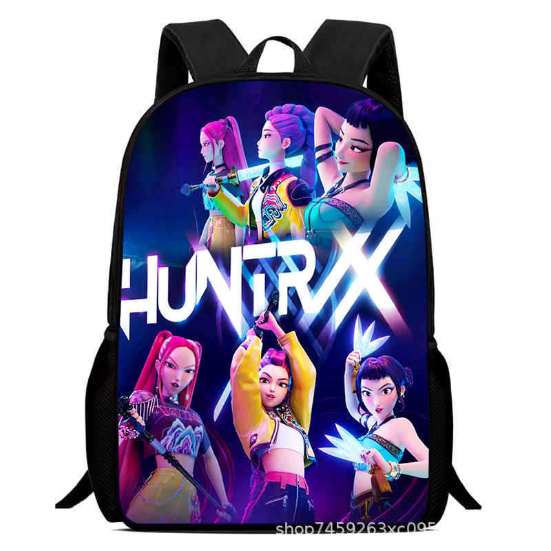 Kpop Witch Hunter Group Schoolbag High Definition Printing Casual Light Backpack Primary School