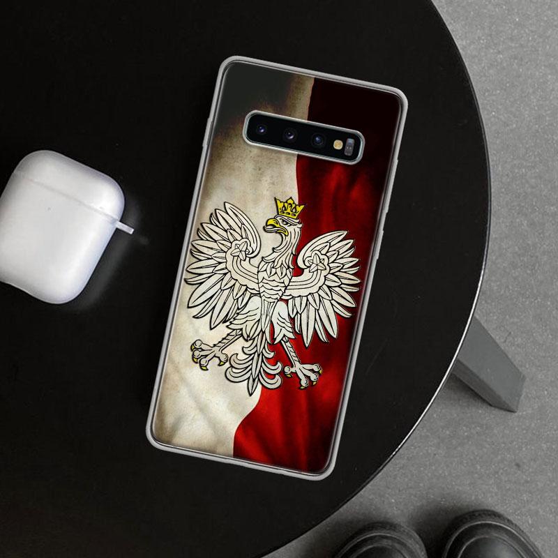 Poland Flag Phone Case Cover for Samsung Galaxy S26 S25 Edge S24 S23 Ultra S22 Plus S21 FE S20 + Art Customized Fundas Galaxy S2