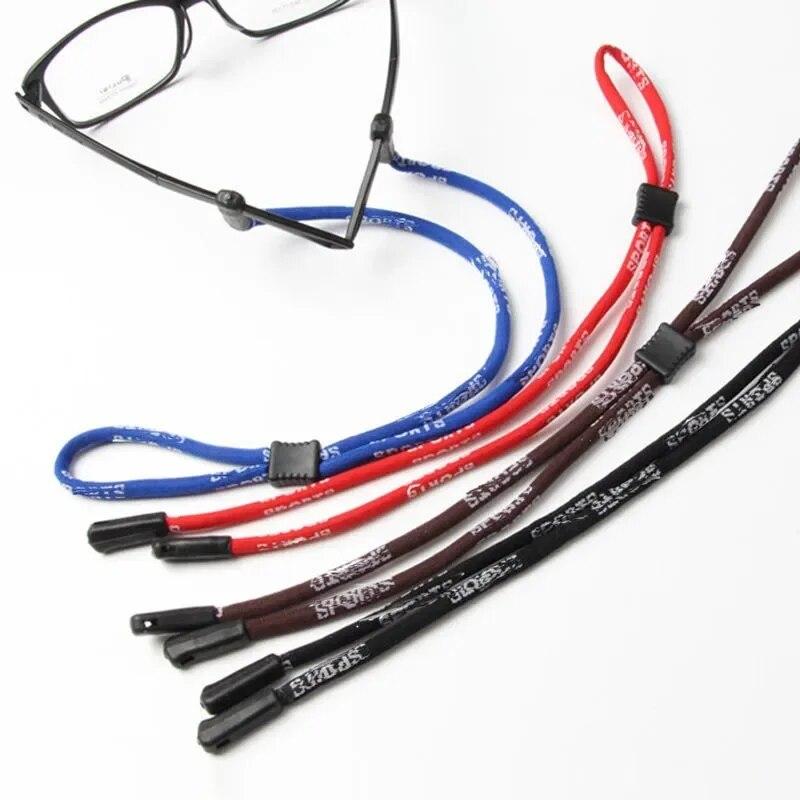 1/4pcs Fashion Sports Non-Slip Glasses Rope Unisex Women Men Chain Neck Holder Eyeglasses Chain Elastic Eyewear Accessories