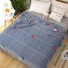 Solid Blanket Fashion Coral Velvet Household Office Nap Portable Comfortable Skin-friendly Warm Bedding Luxury Washable Home