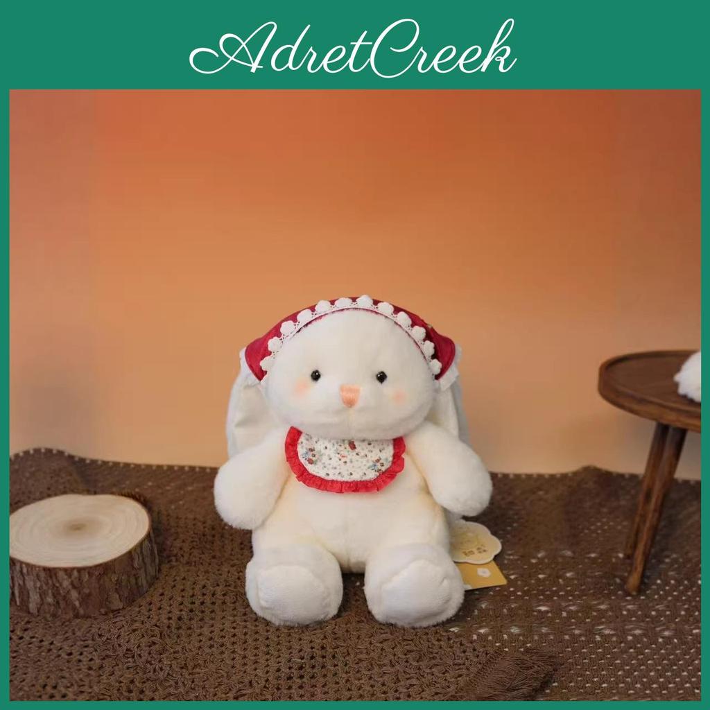 Plush Rabbit Toy With Soft Short Pile Material For Kids And Teens Gift