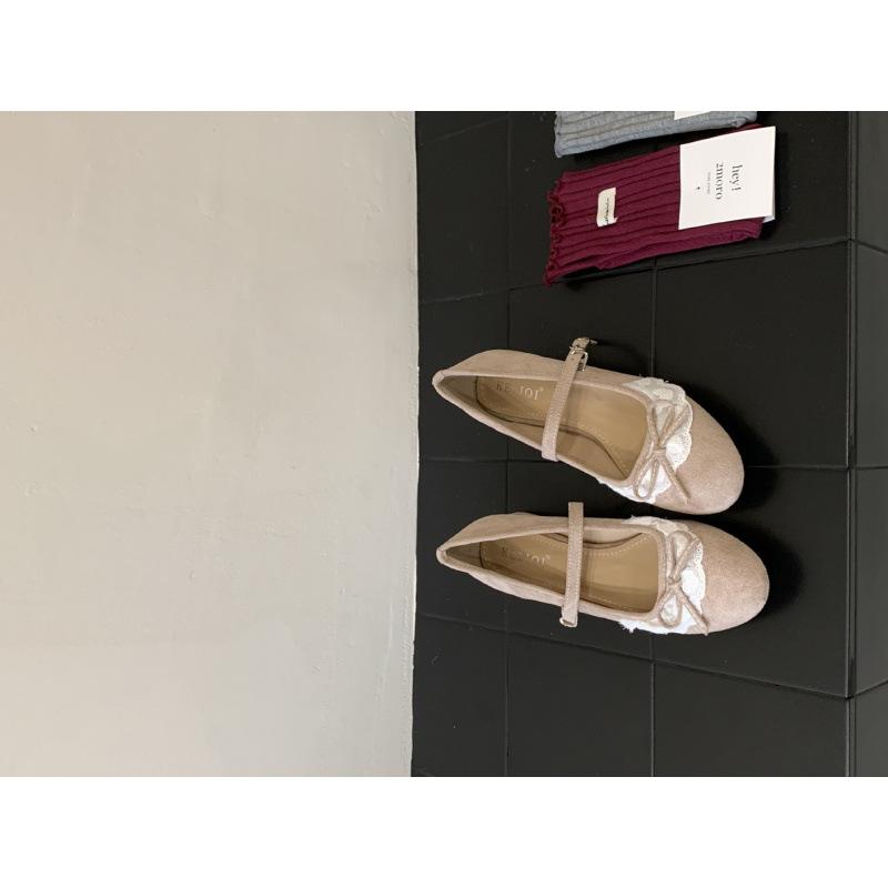 

Красивые · 2025 осень и зима новые французские ретро кружевные туфли Мэри Джейн женские мягкая подошва темперамент толстый документальный 39 абрикосовый