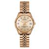 Steel Belt Women'S Watch With Diamond Belt Calendar Classic Log 1172