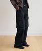 SIS A Wide Trench Cargo Pants [Black]