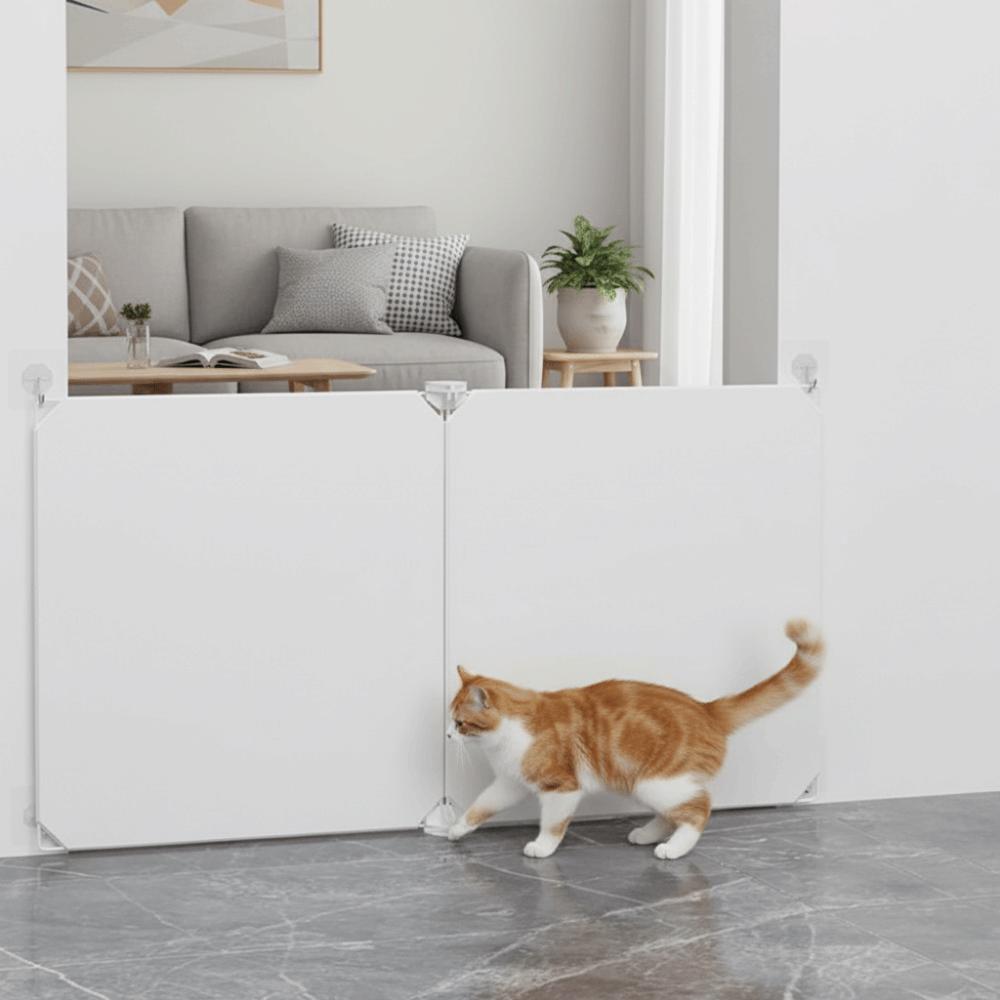 Reinforced Pet Safety Enclosure Anti-Escape Baby Safe Guard Door Child Barrier Fences Table Gap