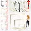 Grucce Miniatura Mobili per Casa delle Bambole Organizzatore Vestiti Scala 1/6 1/12 Stendibiancheria Vestiti Bambola Accessori Bambole Giocattolo per Bambini