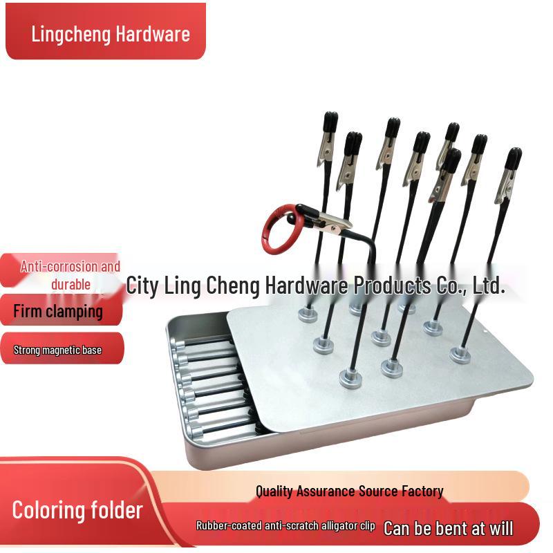 Bendable Universal Magnetic Spray Painting Alligator Clip Stand