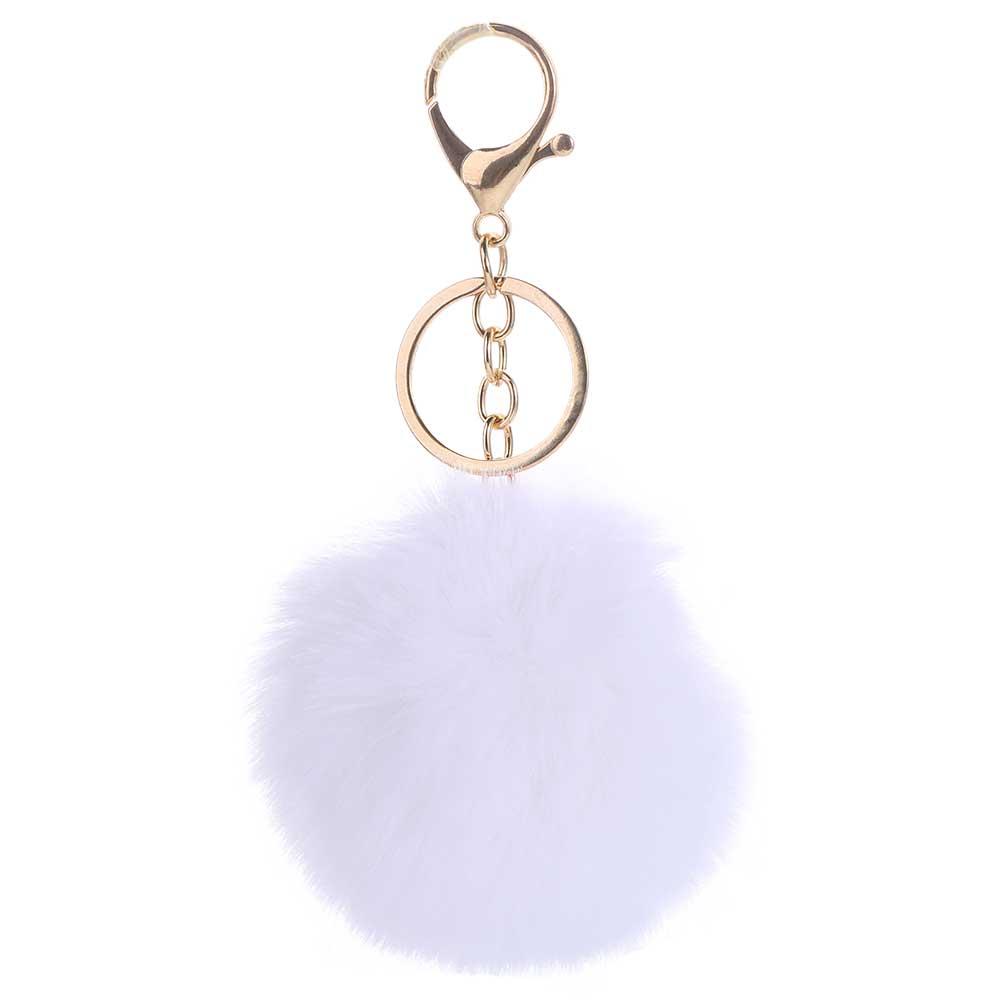 Украшения Аксессуары Брелоки для Сумки Брелок для Ключей Автомобиля Брелок Держатель для Ключей Брелок с Меховым Шариком Брелок для Ключей Автомобиля Пом Пушистые Брелки