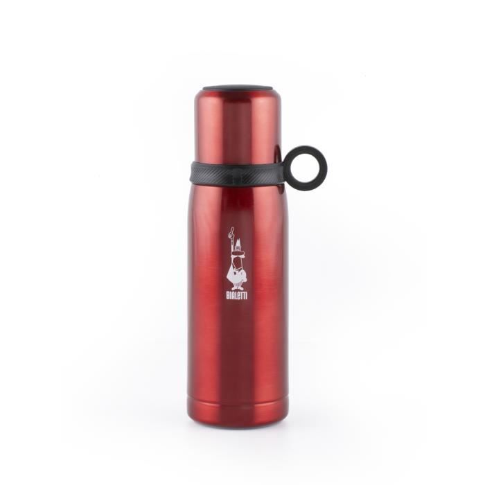 Bouteille Isotherme - Bialetti - 2go - 46 Cl - Inox - Rouge