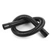 1Pcs I.D 20/25/32/40mm Corrugated Hose Inlet Outlet Hose Rubber Head Aquarium Corrugated Pipe Soft with Clamps Fish Tank Tube
