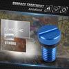 M5x 0.8 Aluminum Air Valve Cap Screw For Fork Honda CR CRF 80 85 125 250 450 R RX CRF250R CRF450R CRF250X 450X Motocross