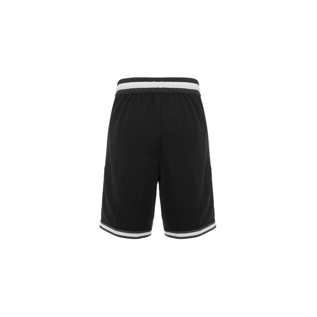 Nike Dri-FIT Pattern Print Basketball Shorts with Drawstring Men Bottoms Black DQ5720-010
