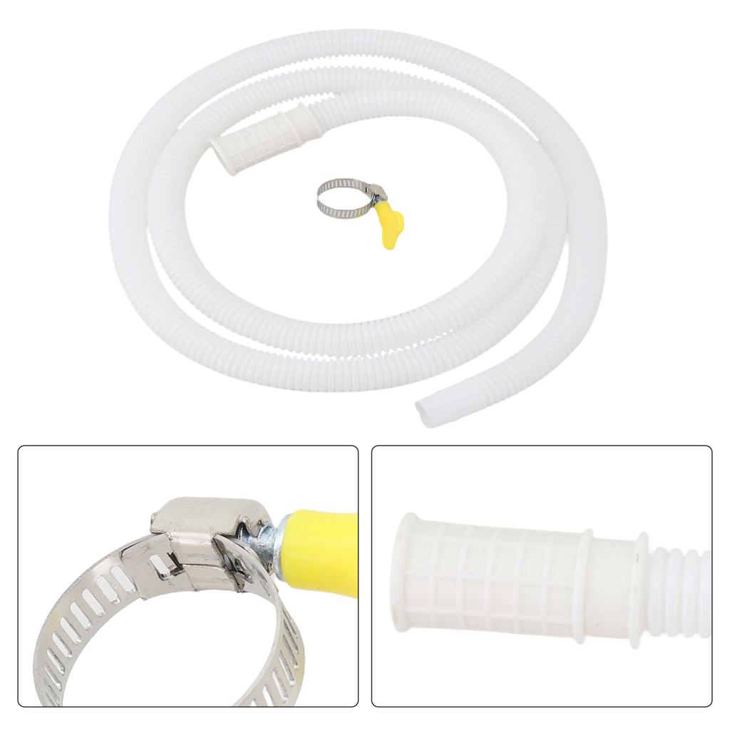 Connecting Range Air Conditioner Drain Hose Stainless Steel Clamps Extension Pipe Made Of Polyethylene Portable Hose