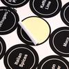 Blackboard Tag Sticker 180Pcs Chalkboard Label Exquisite Waterproof Self-adhesive Kitchen Countertop Spice Bottle Marking Daily Use