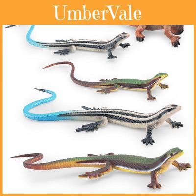 Realistic Plastic Amphibious Reptile Model For Home Decor Lifelike Chameleon Lizard Display