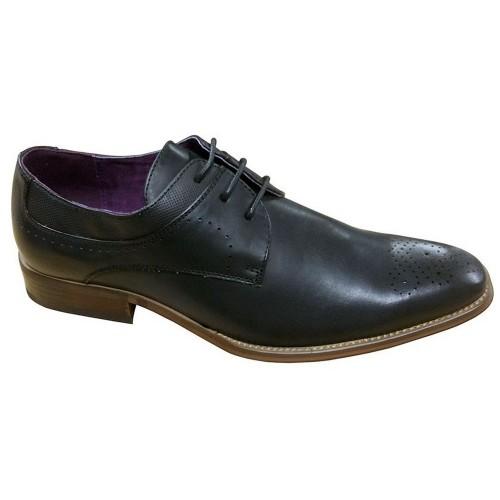 Goor Brogue da uomo in pelle di maiale con 3 occhielli