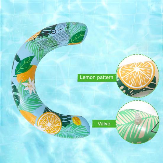 Pool Noodles Inflatable Fabric Covered Mini Design Safe PVC Pool Float Water Play Swimming Accessories