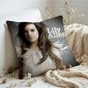 Cushion Cover  Linen  SkinFriendly Soft Decorative Case for Sofa Home Decor Singer LLily Allen Pillow Cover