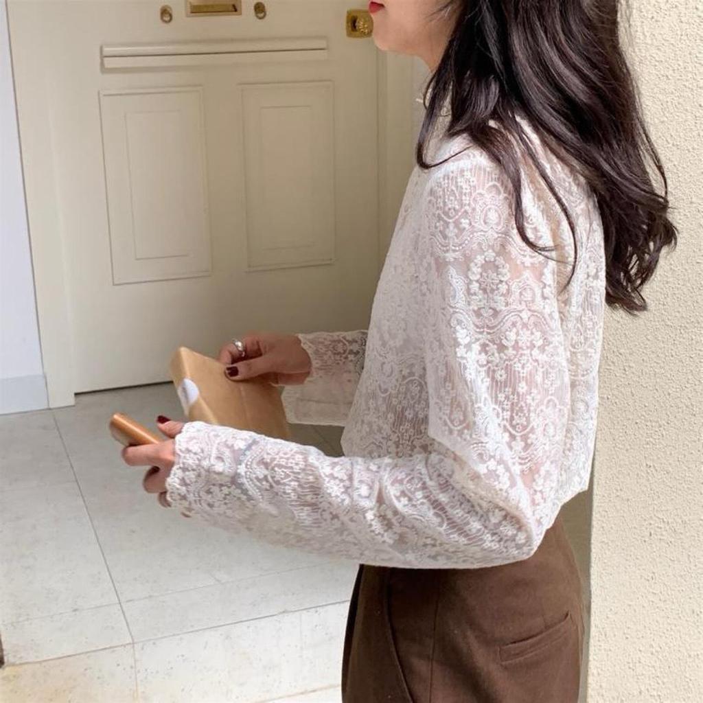 Women's Super Fairy Lace Mesh Long Sleeve Base Layer Top - Autumn/Winter 2026 Collection