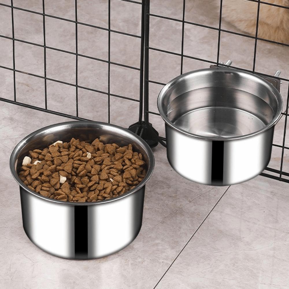 Durable Dog Water Cup Stainless Steel Bird Food Bowl New Pet Food Feeder Pet Accessories