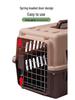 Washable Portable Medium Cat Carrier Crate - Breathable & Ventilated Design