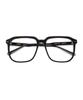 Hangeul Geek Chic Oversized Glasses Black