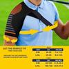 Elastic Knitted Shoulder Support Brace Shoulder Strap Sling for Sports Injury Rotator Cuff Pain Relief Shoulder Protector