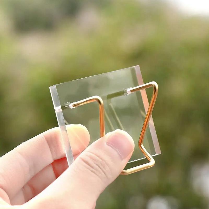 Metall Mineral Displayställ Med Akrylbas För Smyckesställ Stenhylla