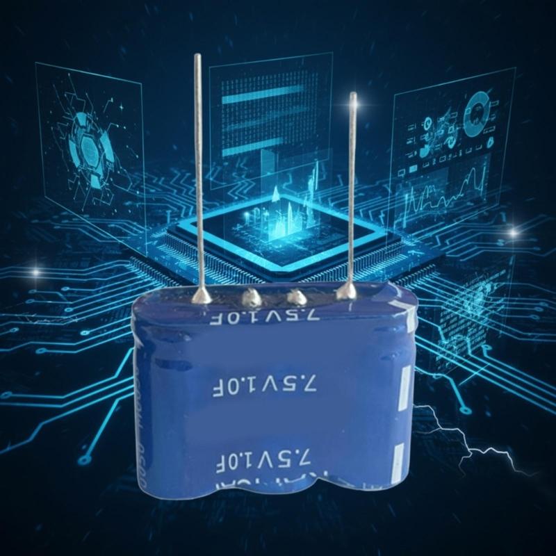 1F 7.5V Super Capacitor Long Use Over 500K Cycles Wide Temperature Ranges Combination Capacitor For Energy Storage