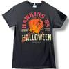 Stranger Things Hawkins Halloween '85 Upside Down Black T-Shirt Size Small S